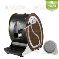 Macchina Caffè Aroma modello Kicco LEGNO a Cialde di Carta