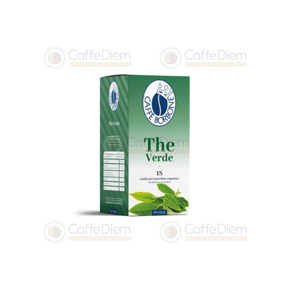 Borbone Green Tea Pods | Caffè Diem
