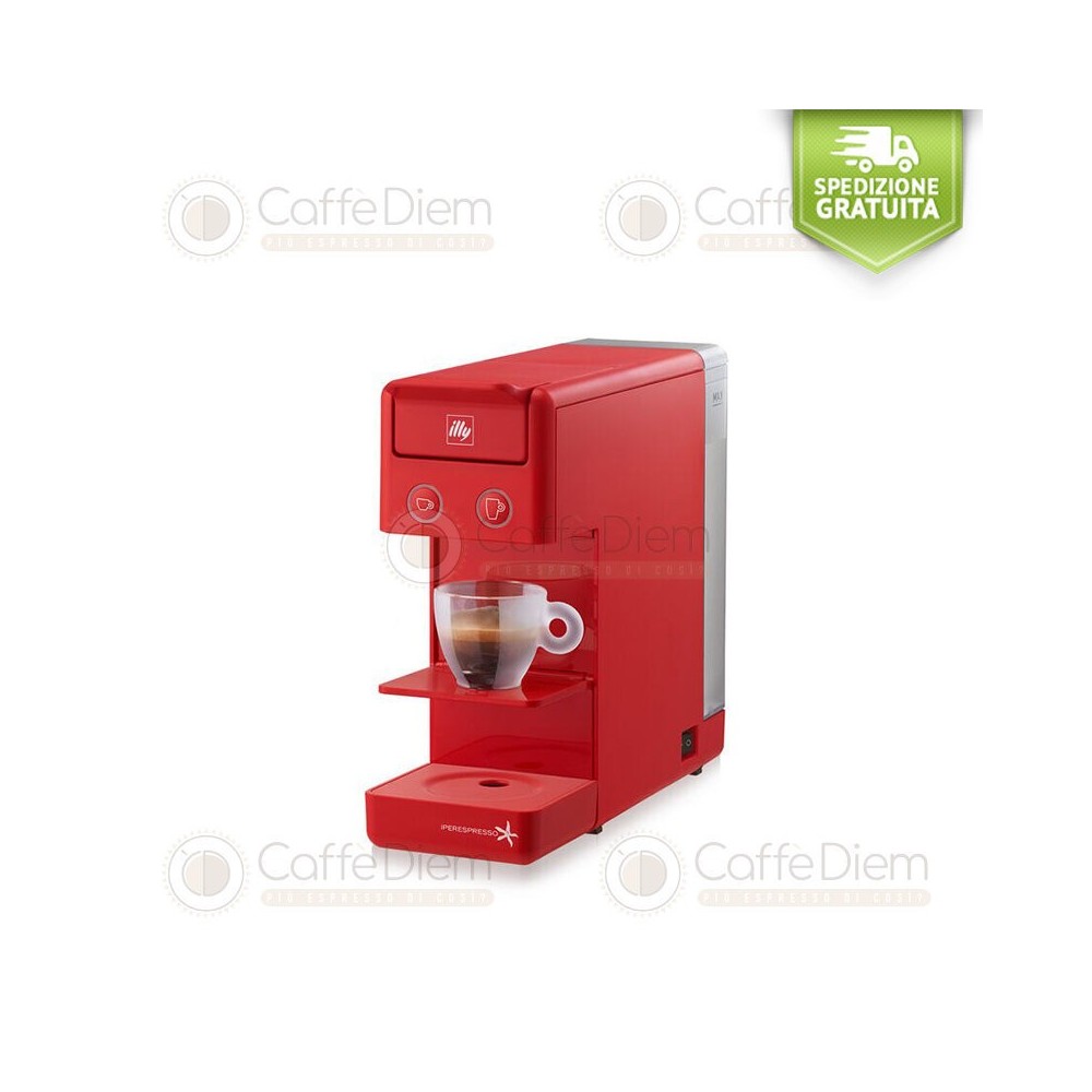 Macchine Caffè illy iperespresso Capsula modello Y3.3 Rossa