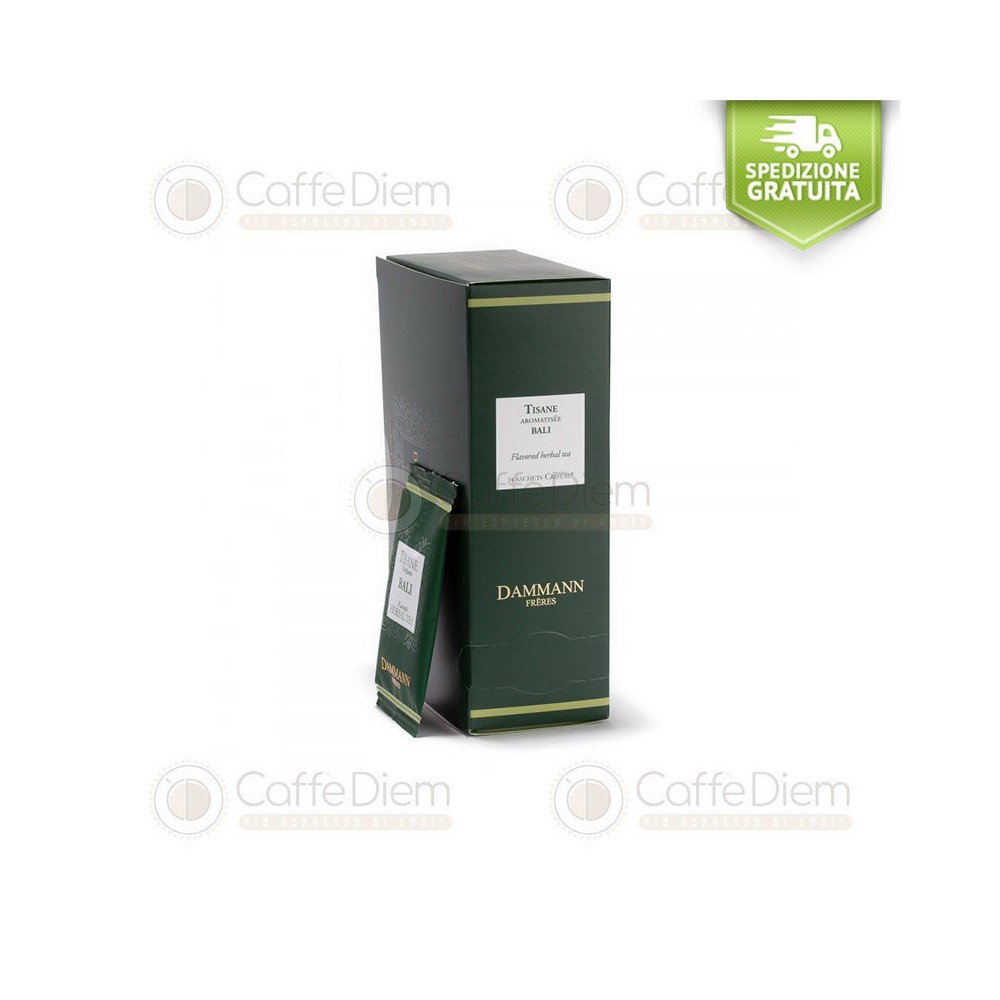 DAMMANN FRERES TISANA TISANE BALI - 24 BUSTINE CRISTAL