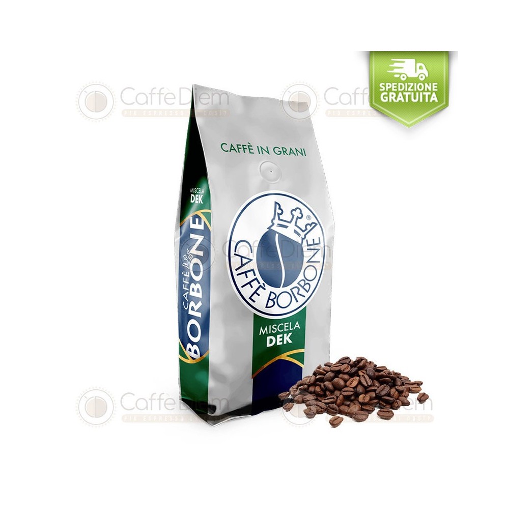 BORBONE GRANI CHICCHI KG DECAFFEINATO