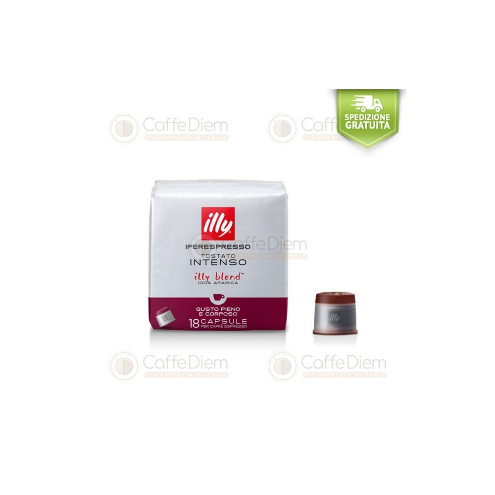 illy iperespresso 216 Coffee Capsules Intenso Roast