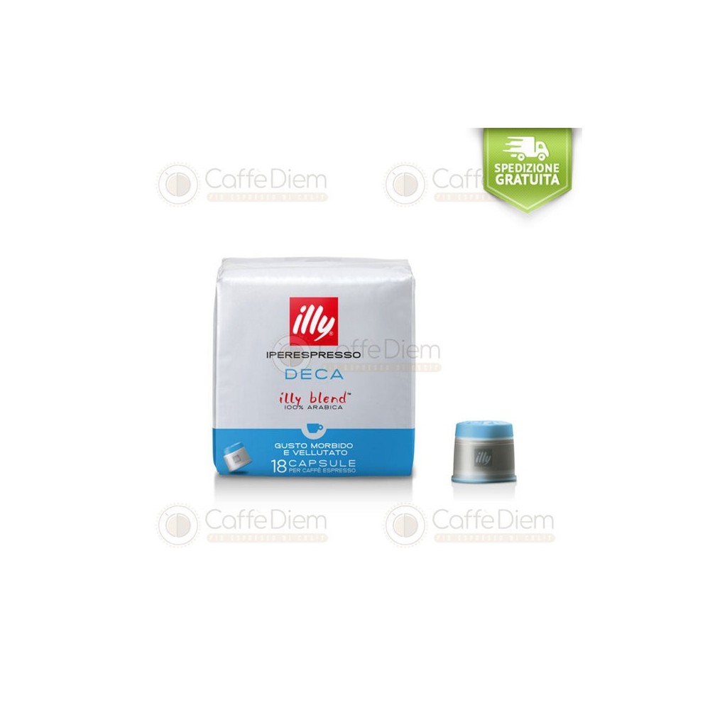 Illy decaffeinated iperespresso Capsules