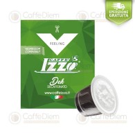 Izzo Decaffeinato Deca Dek 100 Capsule Compatibili NESPRESSO