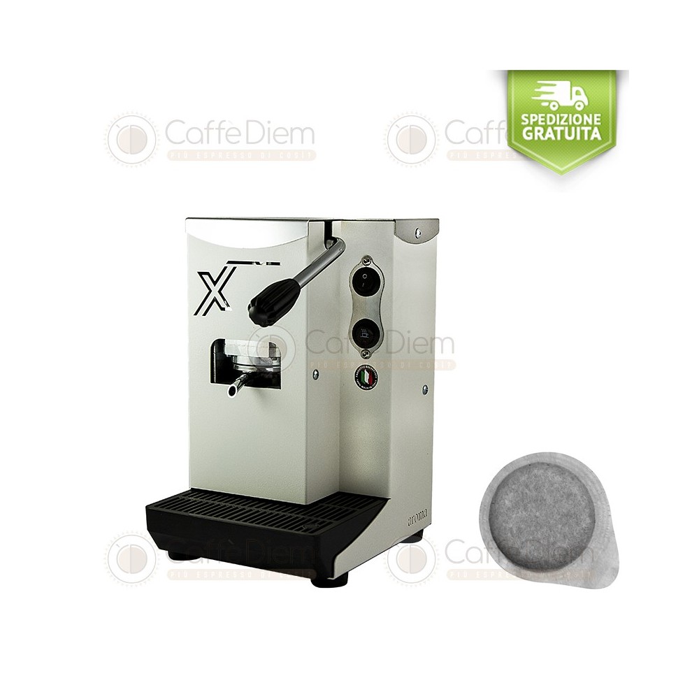 MACCHINA DA CAFFE A CIALDA AROMA X BIANCA