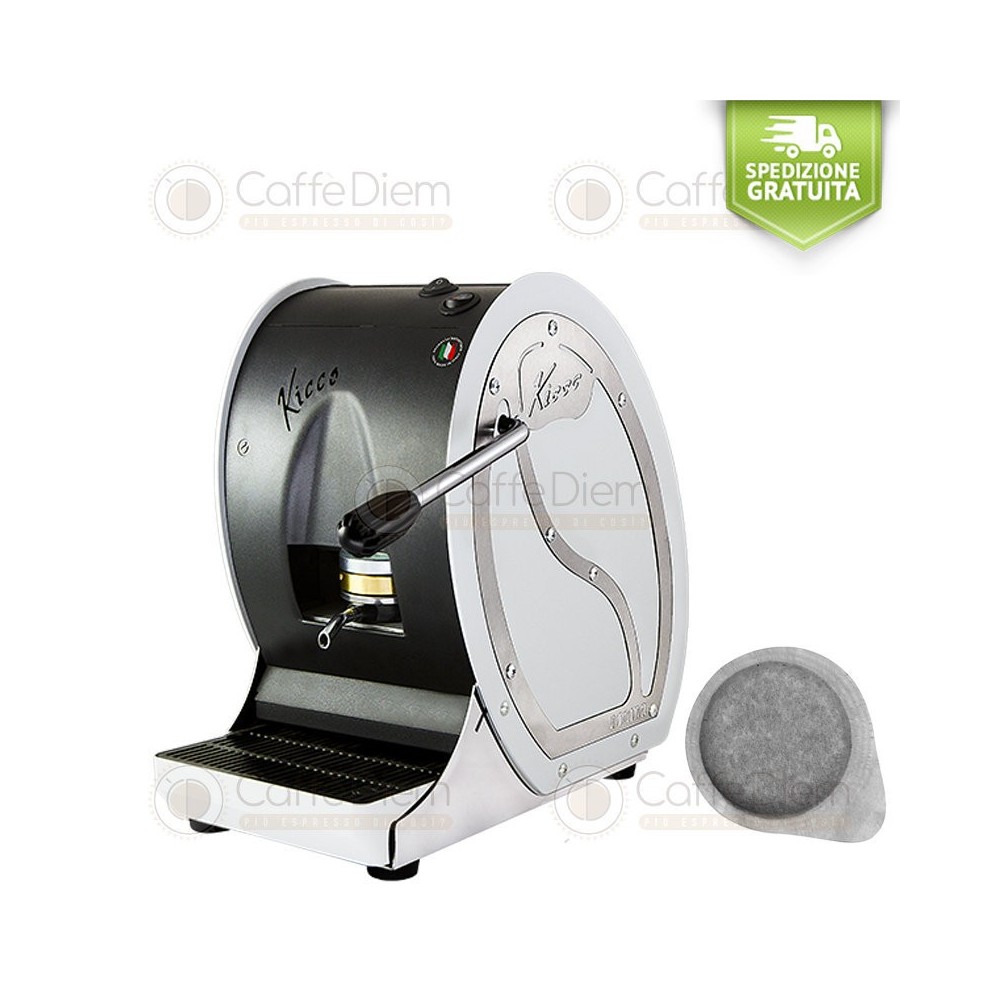 Macchina Caffè Aroma Kicco a Cialde di Carta - BIANCA