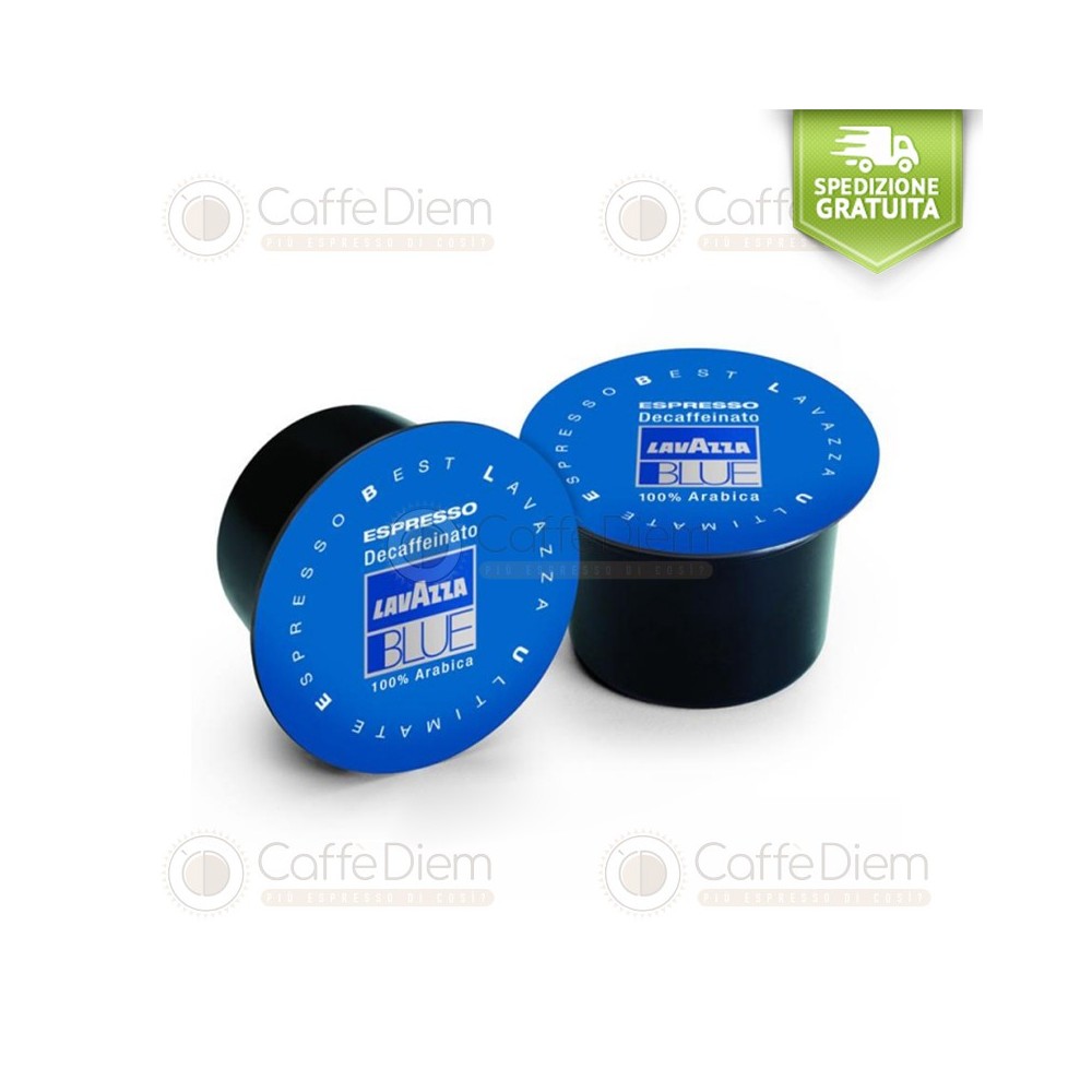 Original Lavazza Blue Decaffeinato Decaffeinated Decaff Coffee Capsules | Caffè Diem