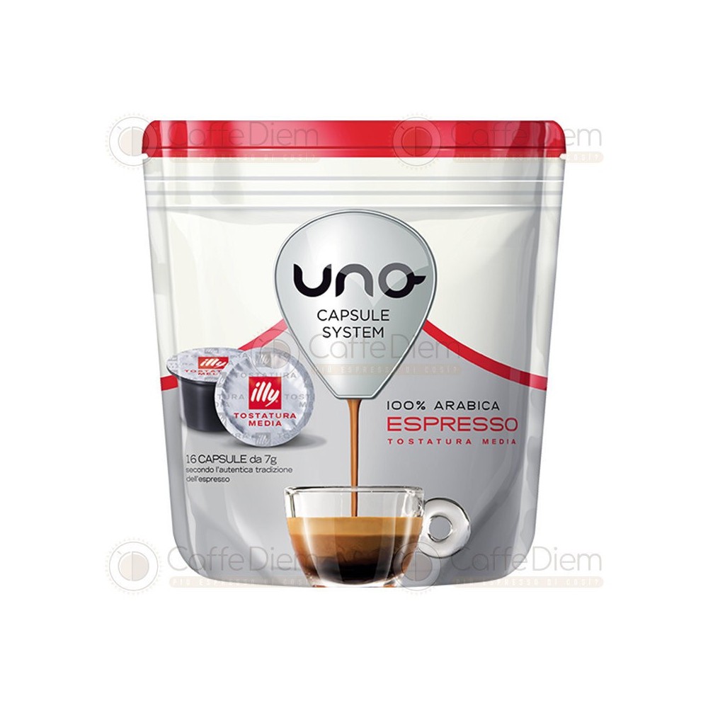 Original illy Uno System Medium Roast Coffee Capsule | Caffè Diem