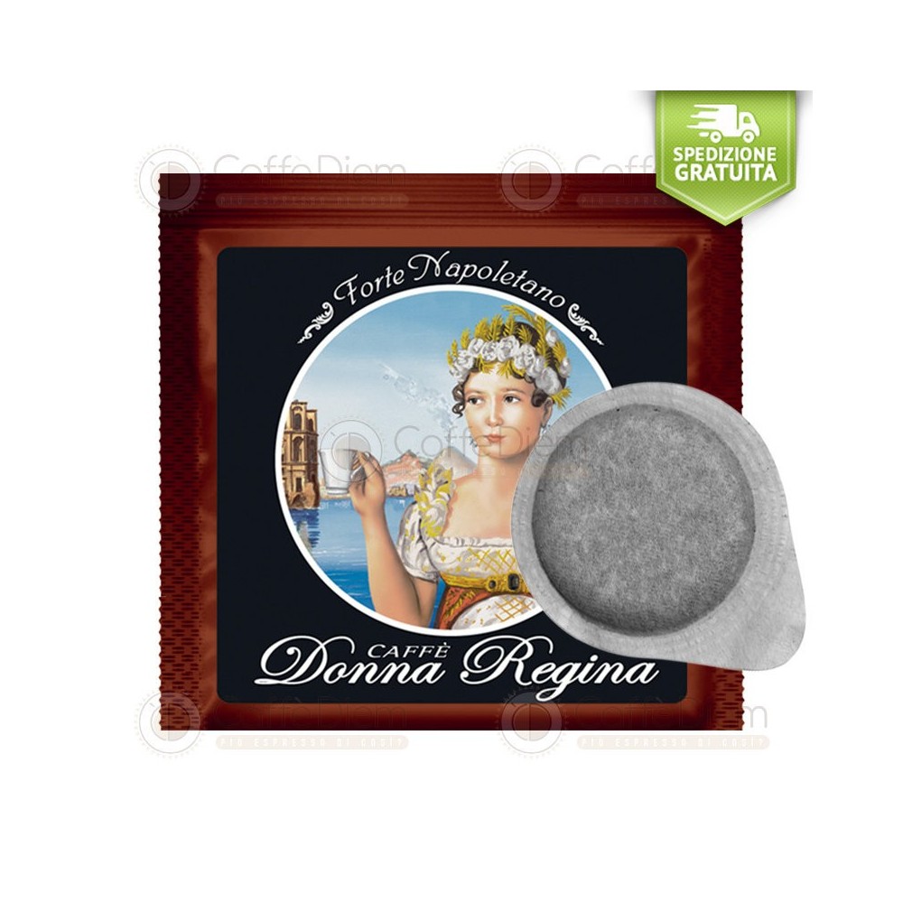 Original Donna Regina Forte Napoletano E.S.E. Coffee Pods | Caffè Diem