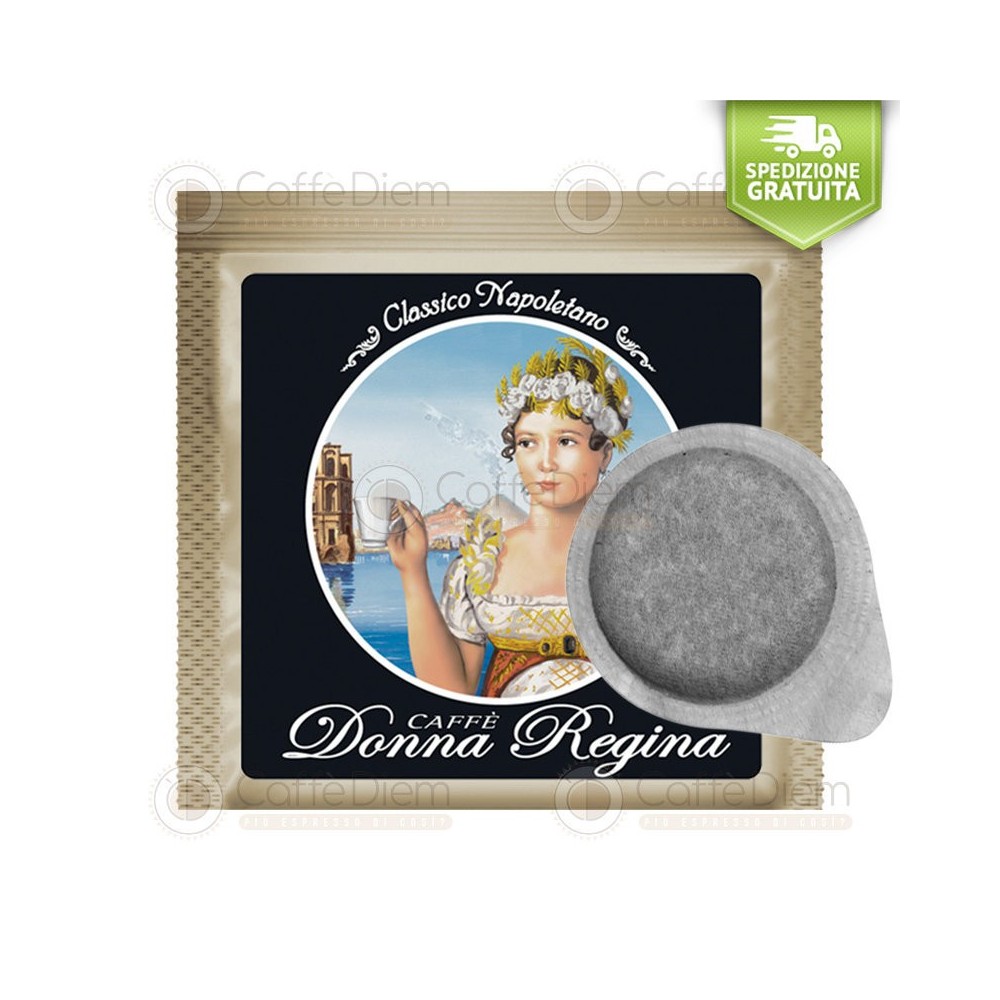 Donna Regina ESE Paper Pods 44mm Miscela Classico Napoletano - 4 Box of 150 Coffee Pods