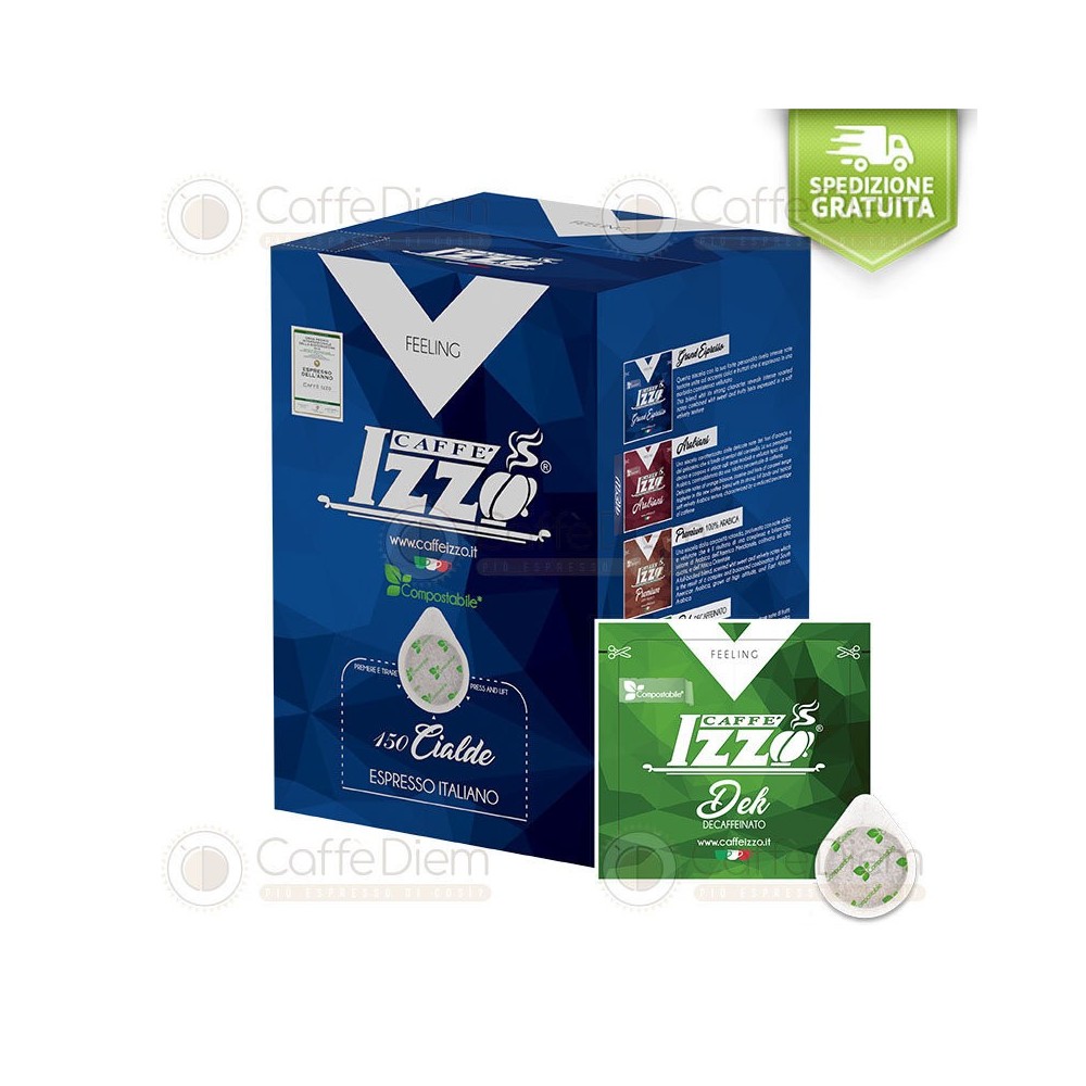 Offerta Cialde Izzo DEK DECA DECAFFEINATO 600