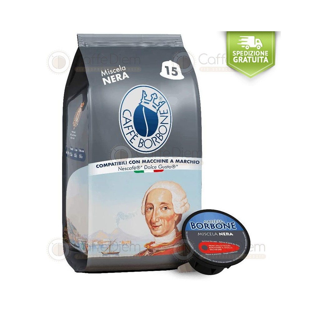 Borbone Dolce Gusto Black Blend | Caffè Diem