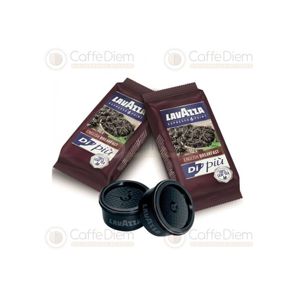 Original Lavazza Espresso Point English Black Breakfast Tea FAP Coffee Capsules | Caffè Diem