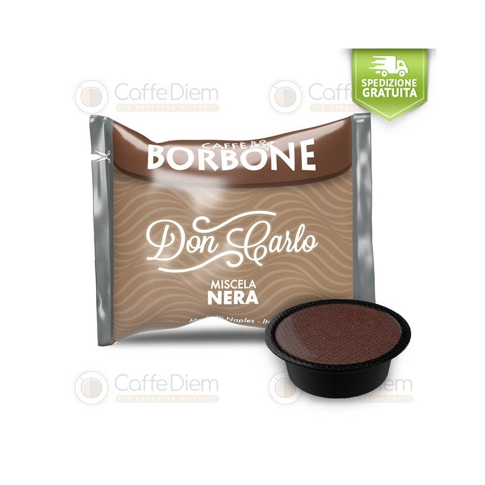 Borbone 200 Capsules A Modo Mio Compatible Black Blend | Caffè Diem