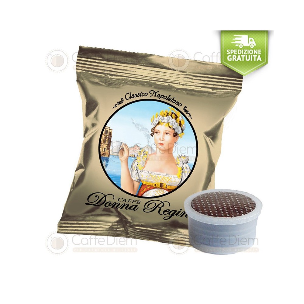 Original Donna Regina EP FAP Classico Napoletano Coffee Capsules| Caffè Diem