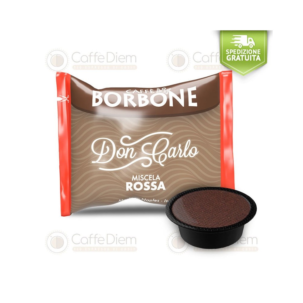 Borbone 400 Capsules A Modo Mio Compatible  Red Blend | Caffè Diem