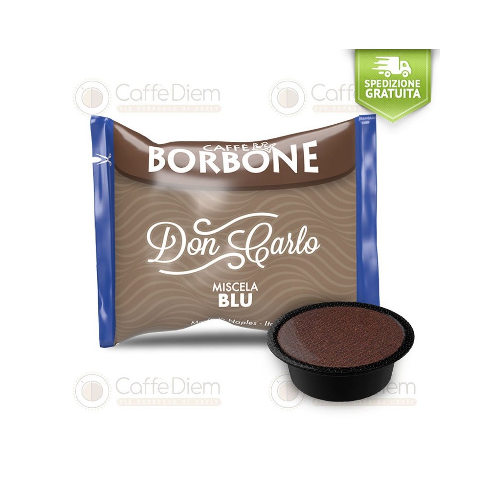 Borbone 200 Capsules A Modo Mio Compatible Blu Blend | Caffè Diem