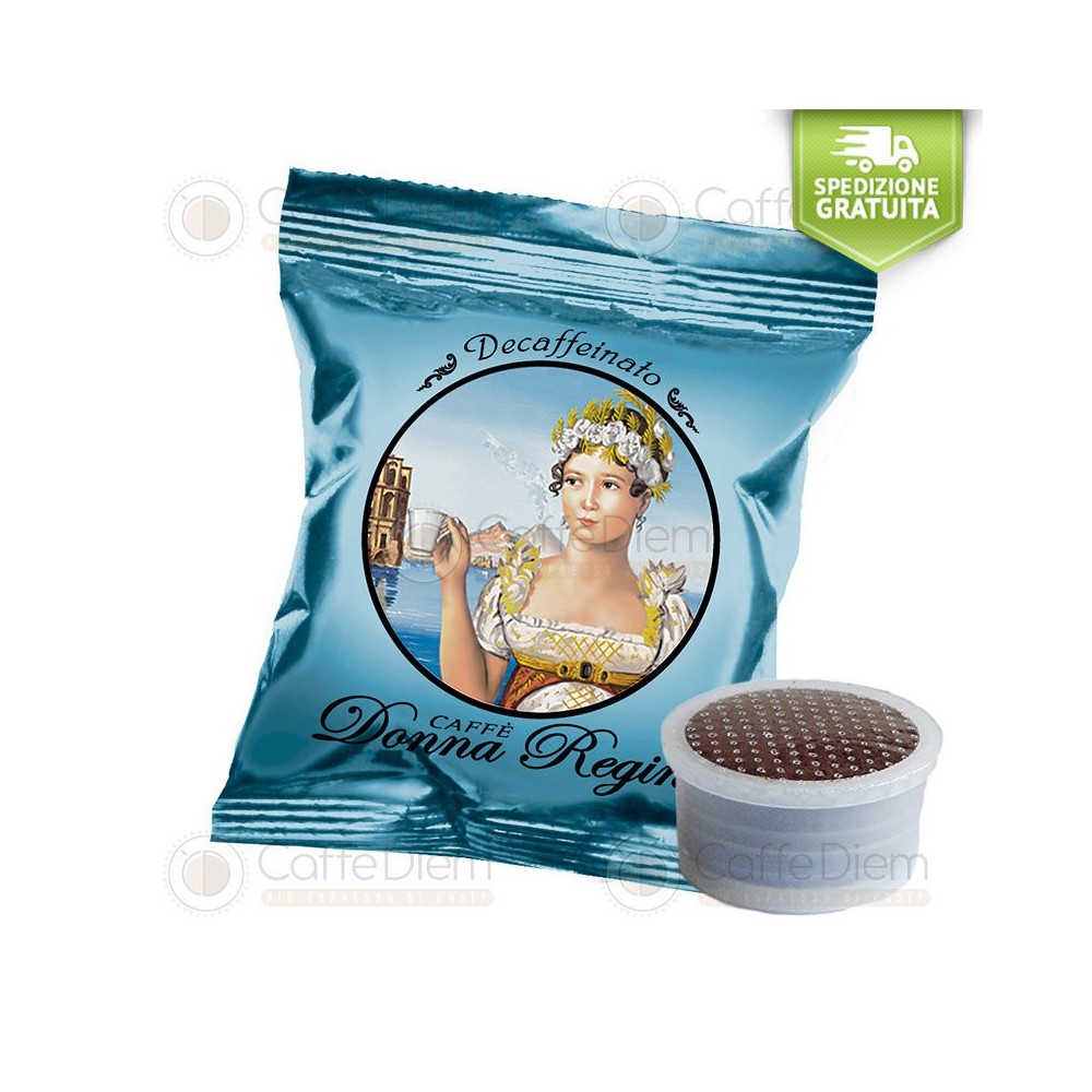 Original Donna Regina EP FAP Decaffeinato Coffee Capsules| Caffè Diem