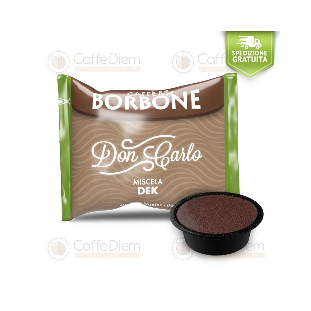 Borbone 600 Capsules A Modo Mio Compatible Decaff Blend | Caffè Diem