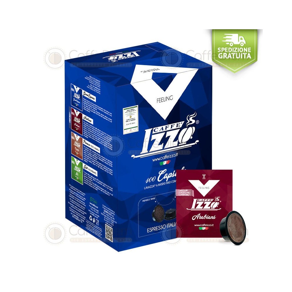 Izzo ARABIANS 300 CAPSULE COMPATIBILI LAVAZZA A MODO MIO
