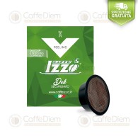 Izzo DEK DECA DECAFFEINATO 400 Capsule compatibili A Modo Mio