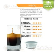 Capsule Compostabili Vergnano 256 NAPOLI Compatibili Lavazza* A Modo Mio*