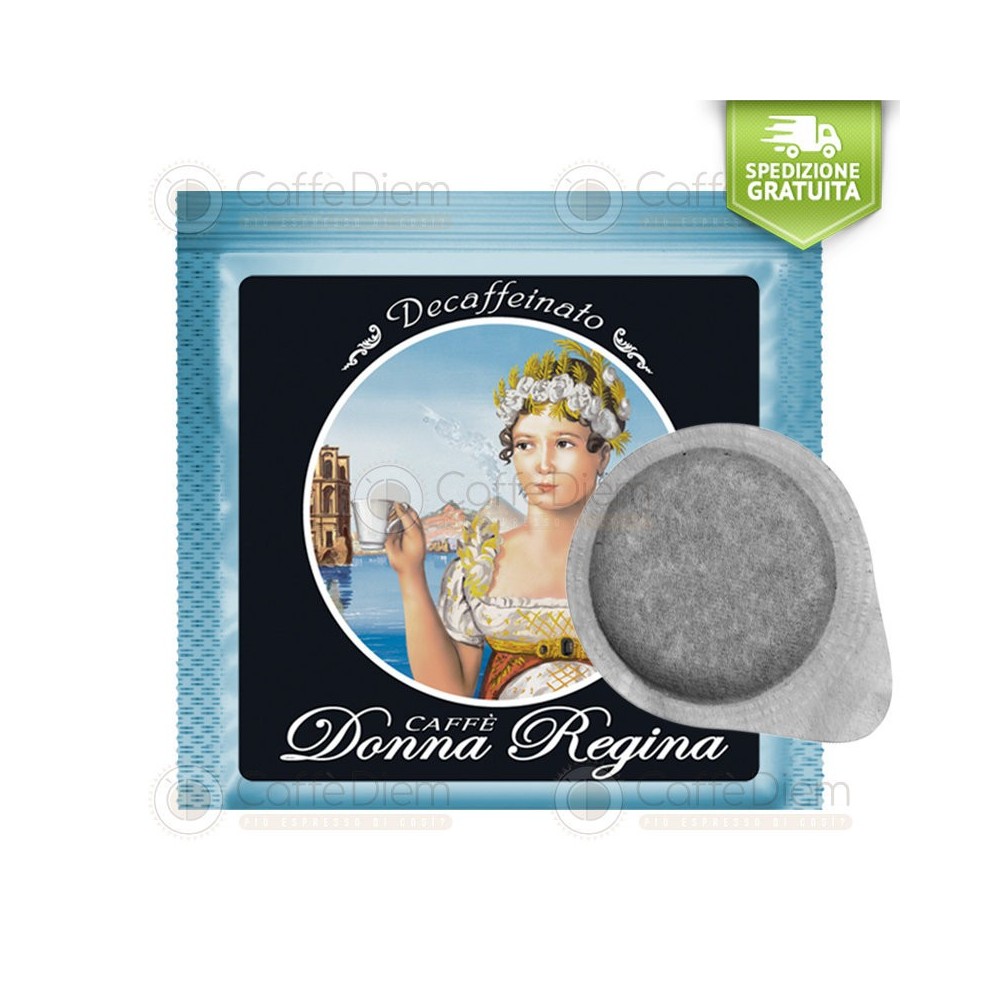 Donna Regina ESE Paper Pods 44mm DECAFFEINATO - Box of 150 Coffee Pods