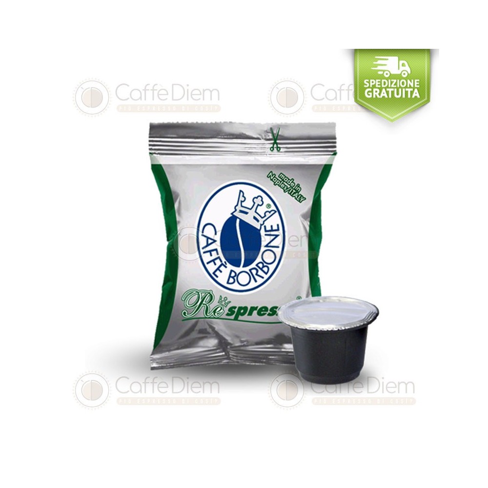 Borbone Respresso Decaff Blend Decaffeinato 400 Coffee Capsules | Caffè Diem