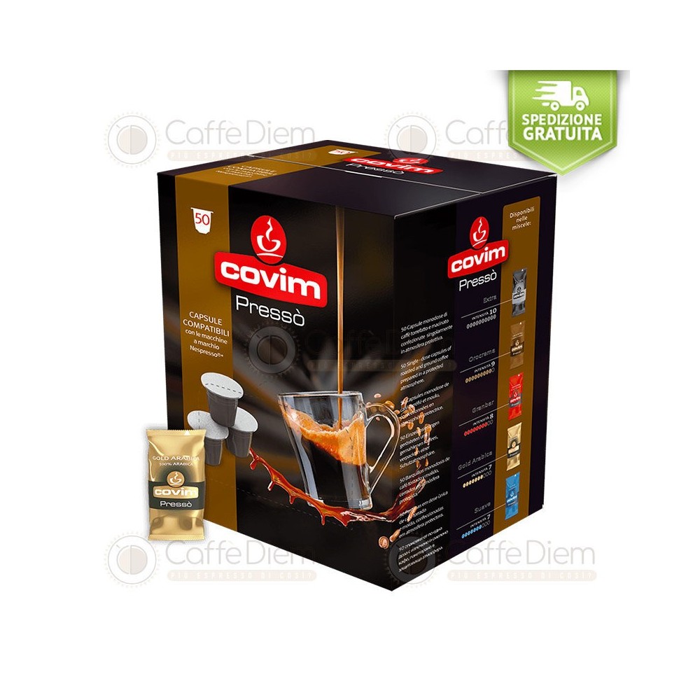 covim capsule nespresso compatibili Gold arabica