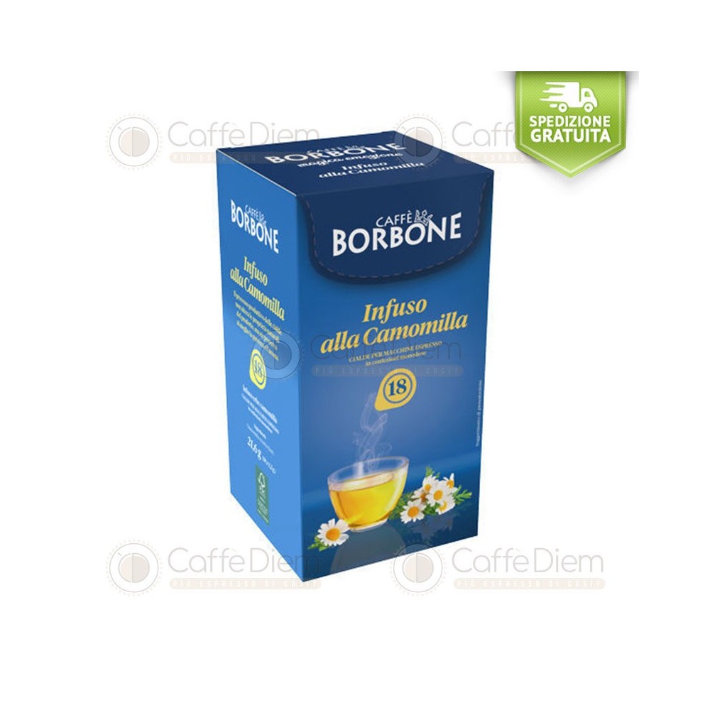 Borbone Chamomile Pods | Caffè Diem