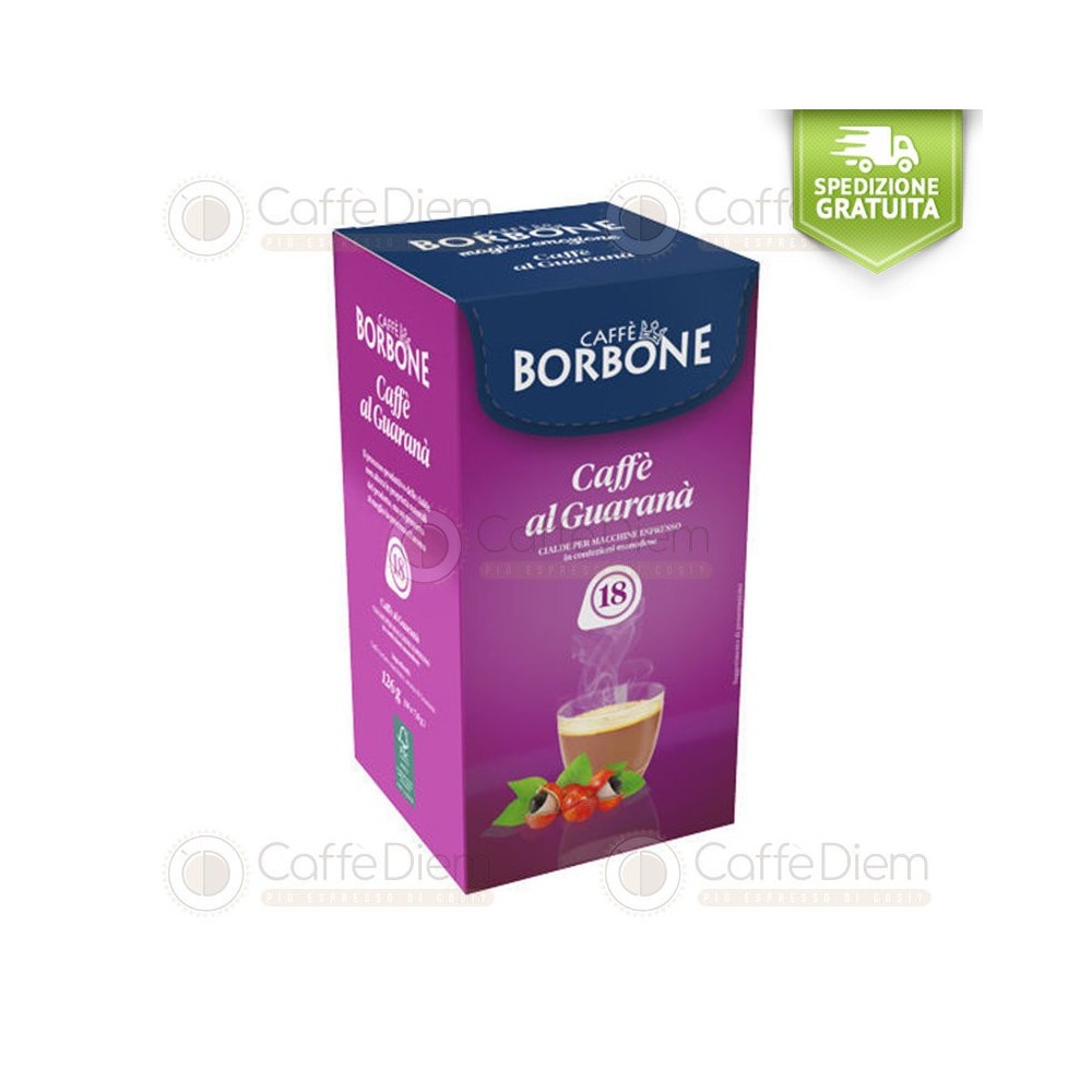 cialde caffè borbone guaranà