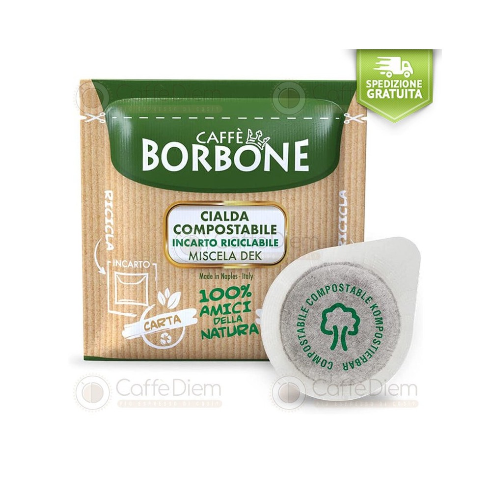 Cialde Caffe Borbone Dek Decaffeinato