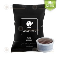 Lollo Coffee Capsules Compatible with Lavazza Espresso Point Black Blend| Caffè Diem