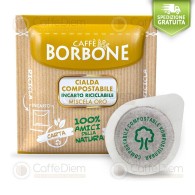 Borbone ESE Paper Pods 44 mm - 4 Box of 50 Black, Red, Blu, Oro Blend Coffee Pods
