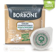 Borbone ESE Paper Pods 44 mm - 4 Box of 50 Black, Red, Blu, Oro Blend Coffee Pods