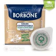 Borbone ESE Paper Pods 44 mm - 4 Box of 50 Black, Red, Blu, Oro Blend Coffee Pods