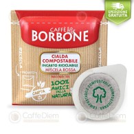 Borbone ESE Paper Pods 44 mm - 4 Box of 50 Black, Red, Blu, Oro Blend Coffee Pods