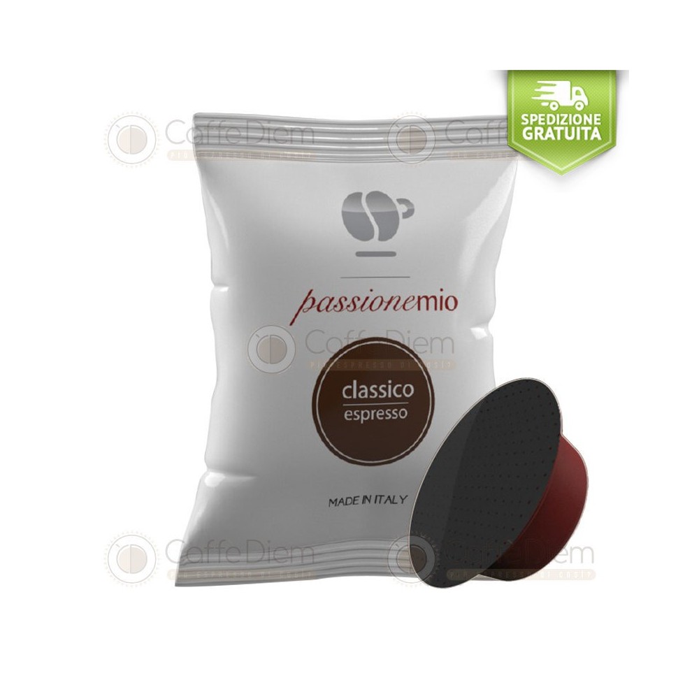 Lollo Coffee Capsules Compatible with Lavazza Espresso Point Black Blend| Caffè Diem
