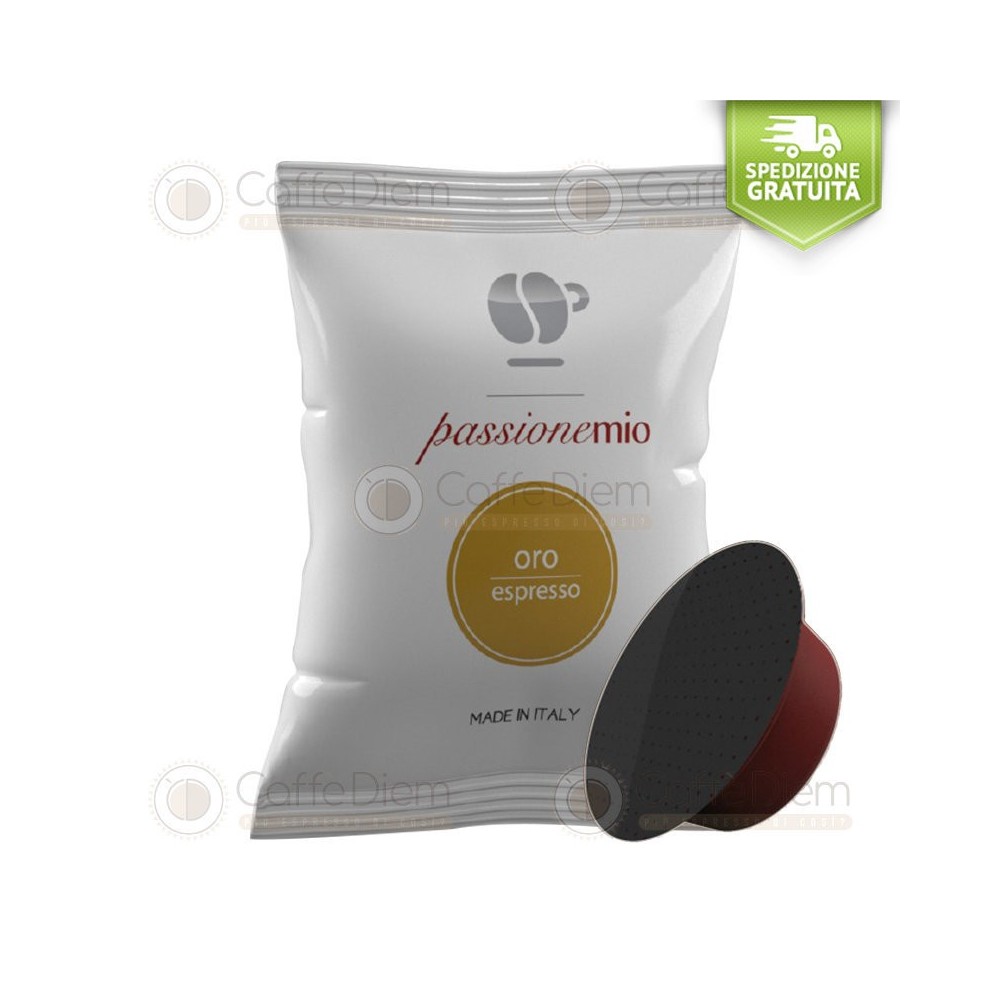 Lollo Coffee Capsules Compatible with Lavazza Espresso Point Black Blend| Caffè Diem