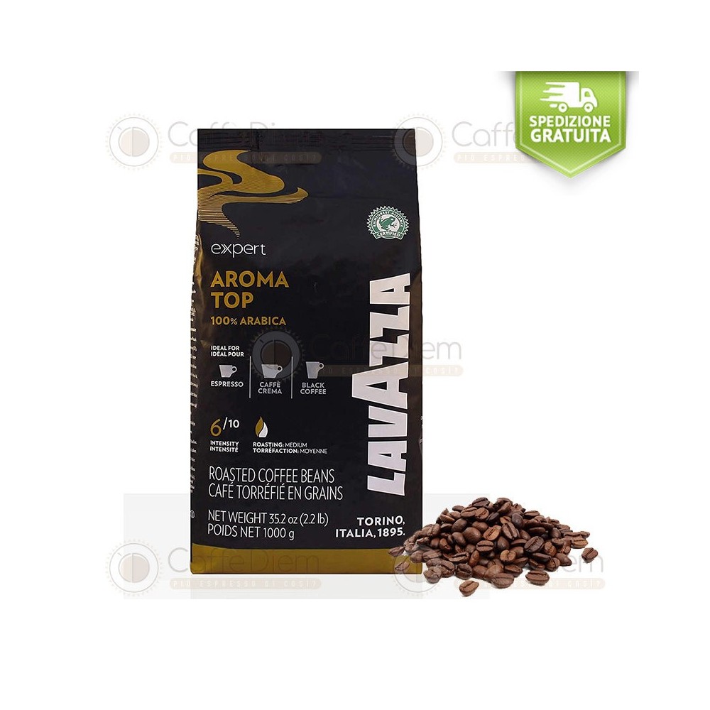 Caffè Lavazza in Grani Aroma Top Arabica
