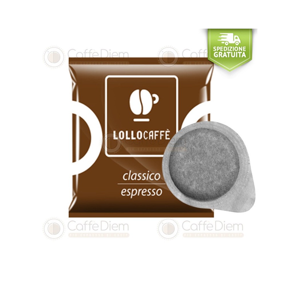 Original Caffè Lollo ESE Paper Pods Classic  Blend Espresso | Caffè Diem