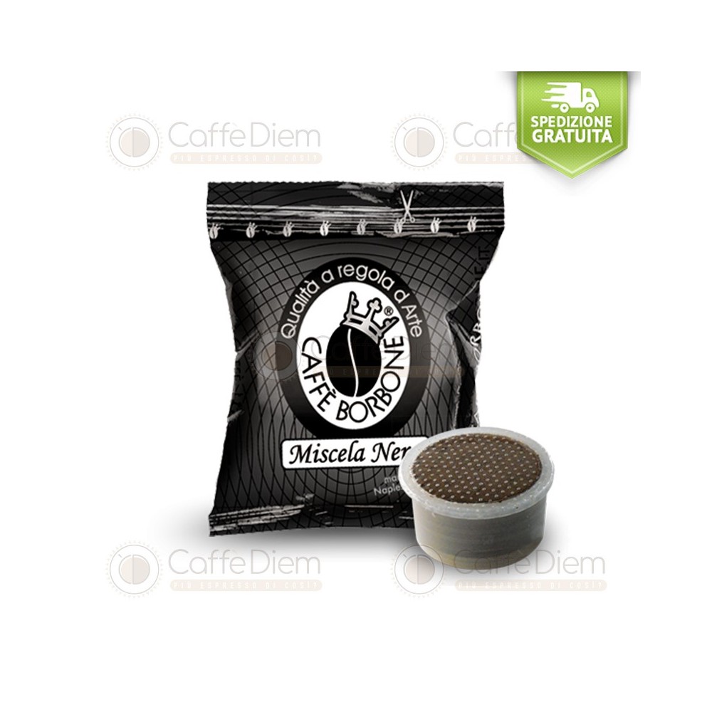 Borbone Espresso Point Black Blend Miscela Nera Coffee Capsules | Caffè Diem