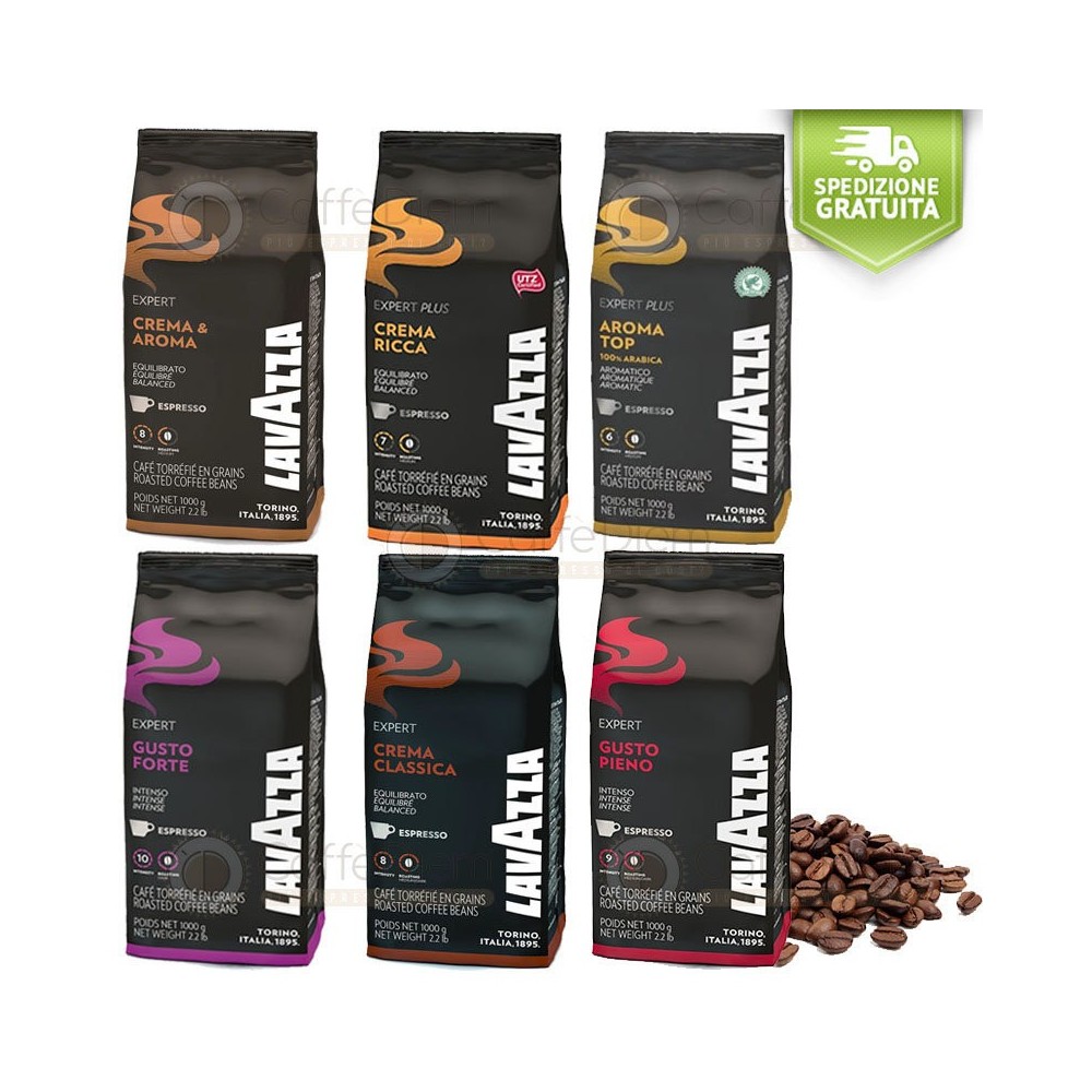 Tasting Kit Prova Caffè in grani Lavazza 6 chili