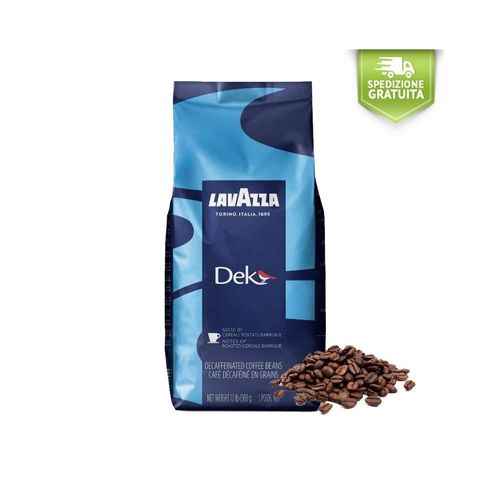Caffè in Grani Lavazza Dek Decaffeinato 1Kg