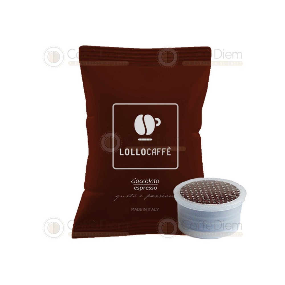 Lollo Coffee Capsules Compatible with Lavazza Espresso Point Black Blend| Caffè Diem