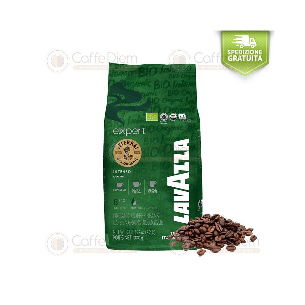 Caffè in Grani BIO Lavazza Tierra Intenso