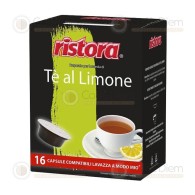 Original Ristora Lemon Tea Capsules for Lavazza A Modo Mio Espresso Machine | Caffè Diem
