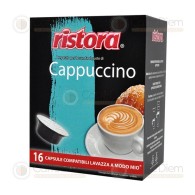 Original Ristora Cappuccino Coffee Capsules for Lavazza A Modo Mio Espresso Machine | Caffè Diem