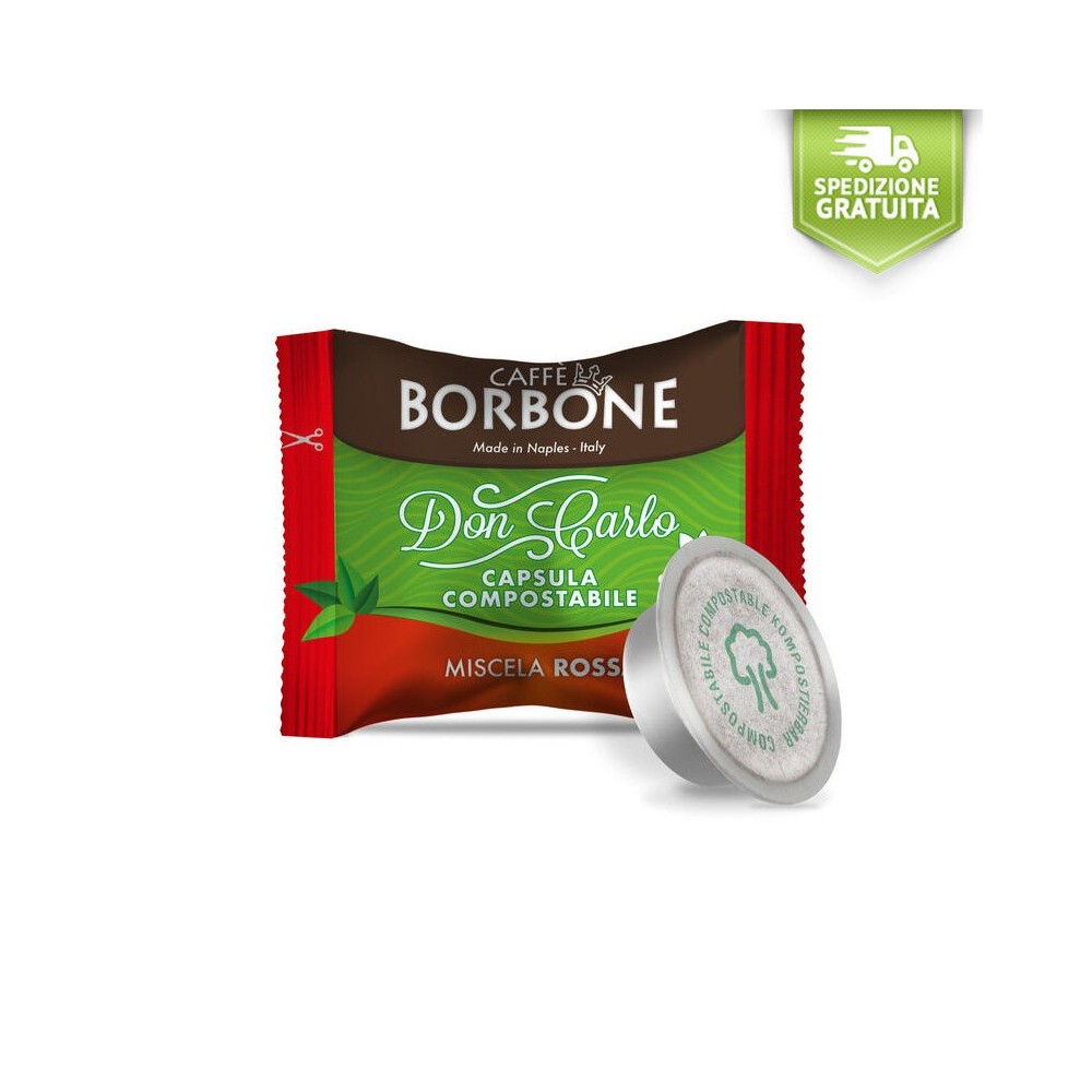Borbone Capsules A Modo Mio Compatible compostable Red Blend