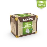 Capsule Cialde Borbone Compatibili A Modo Mio Rossa Compostabili